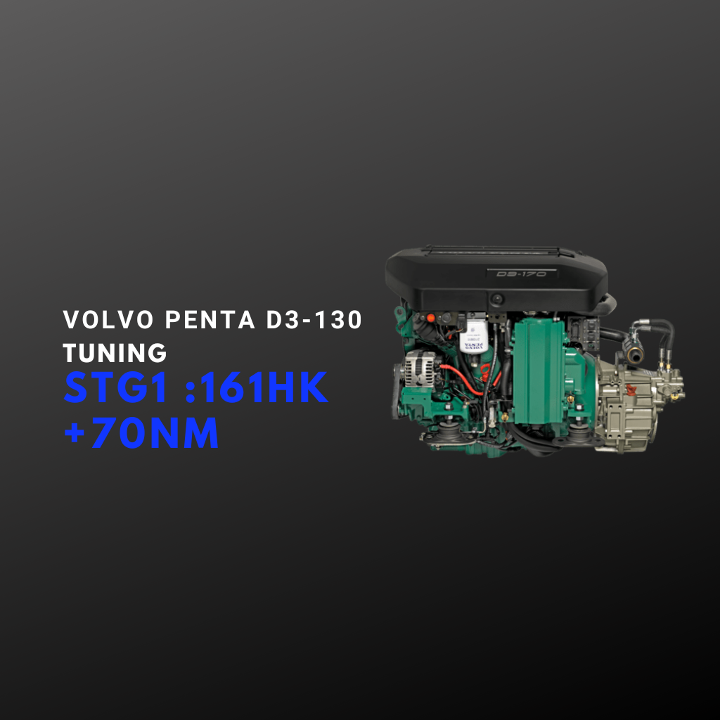 Volvo Penta D3-130 tuning