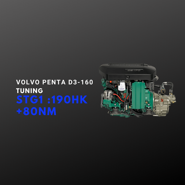 Volvo Penta d3-160 Tuning