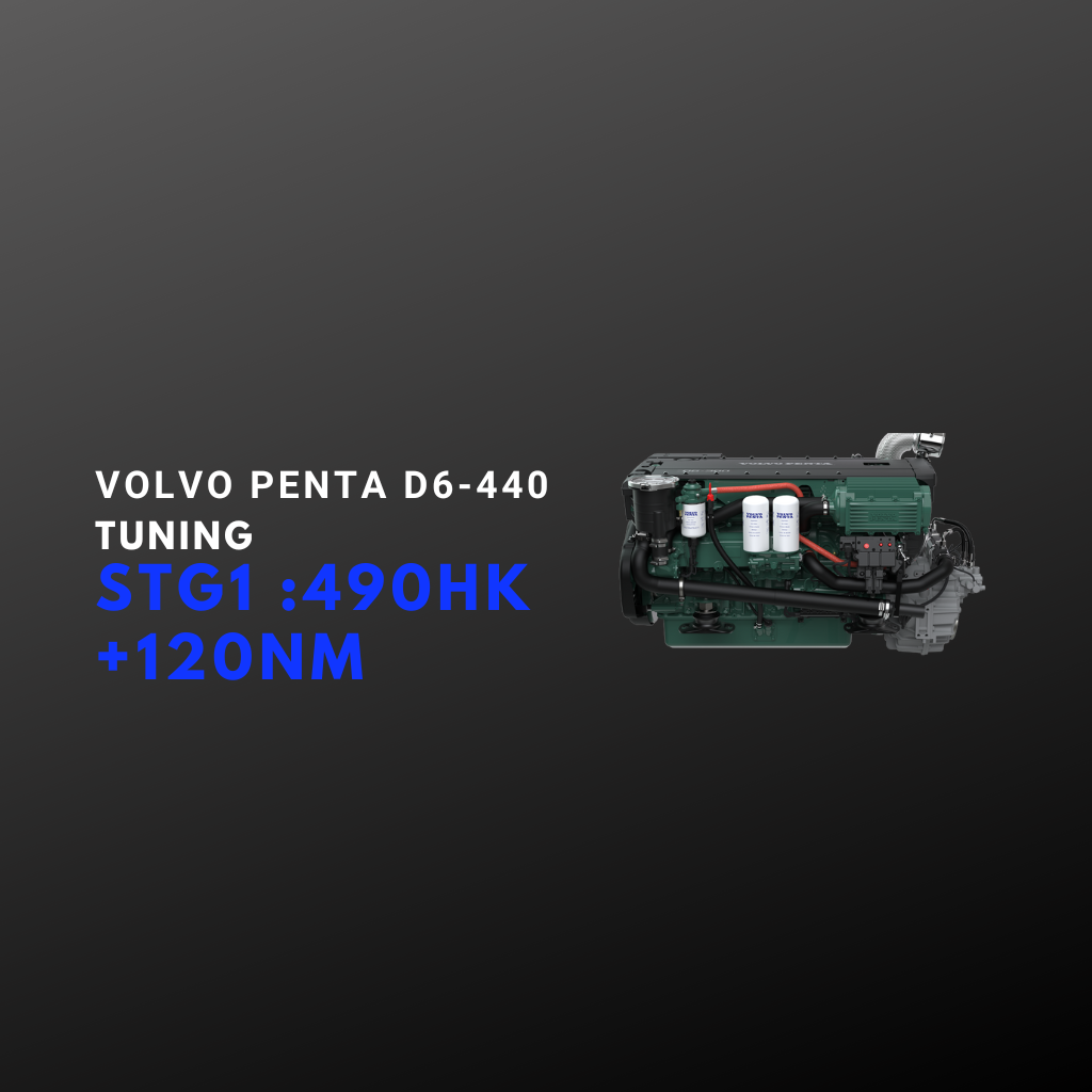Volvo Penta D6-440 Tuning