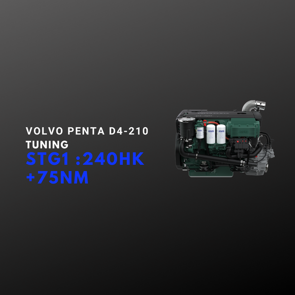 Volvo Penta D4-210 Tuning